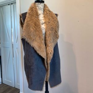 NYDJ fur vest